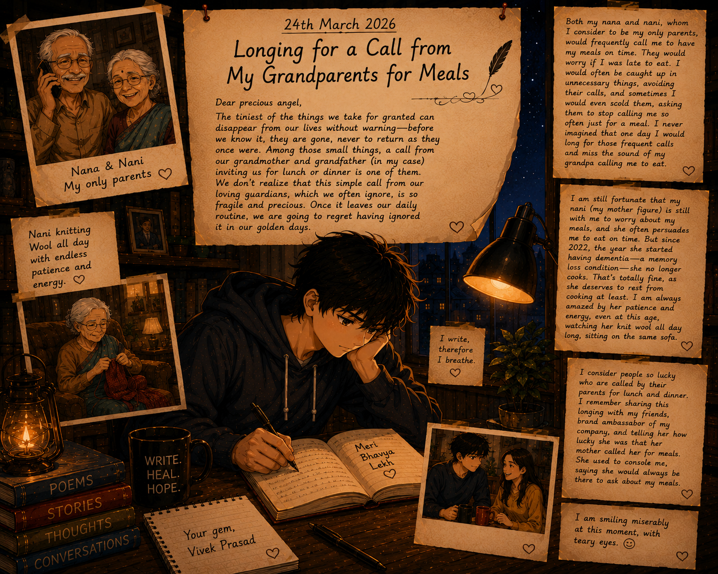 Longing for a Call from My Grandparents for Meals