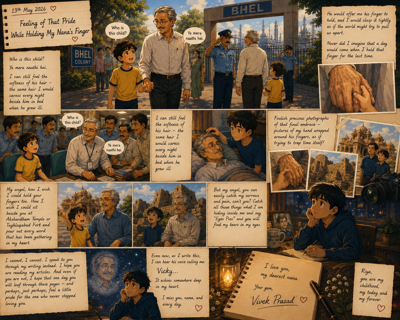 My Initial Days with My Nana (Maternal Grandfather)