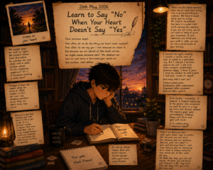 Read more about the article Learn to say “NO” when your heart doesn’t say “Yes”